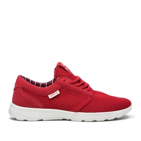 Dámské Nízké Boty Supra HAMMER RUN Cherry/Bone | CZ-28573